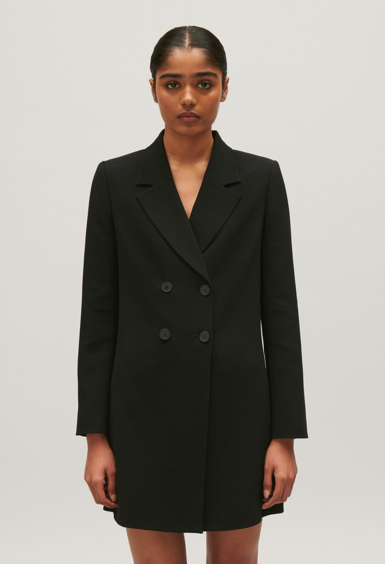 Robe courte tailleur noir pour femme Claudie Pierlot