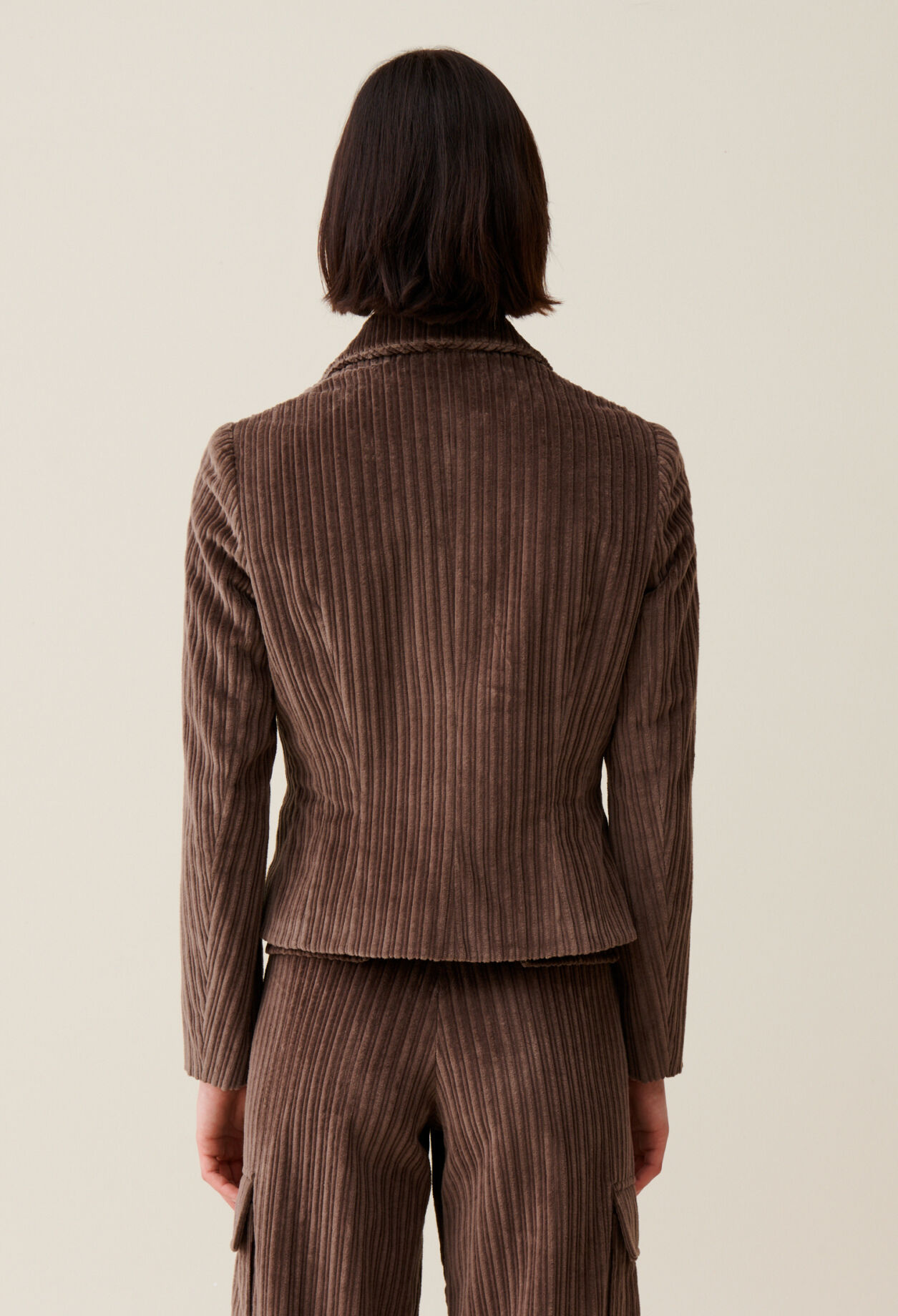 Velvet Fitted Jacket