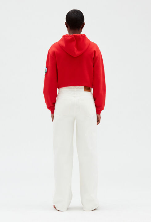 Wide off-white jeans