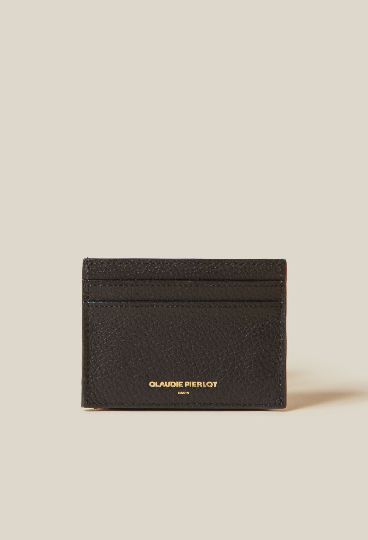 Grained Leather Anouck Card Holder