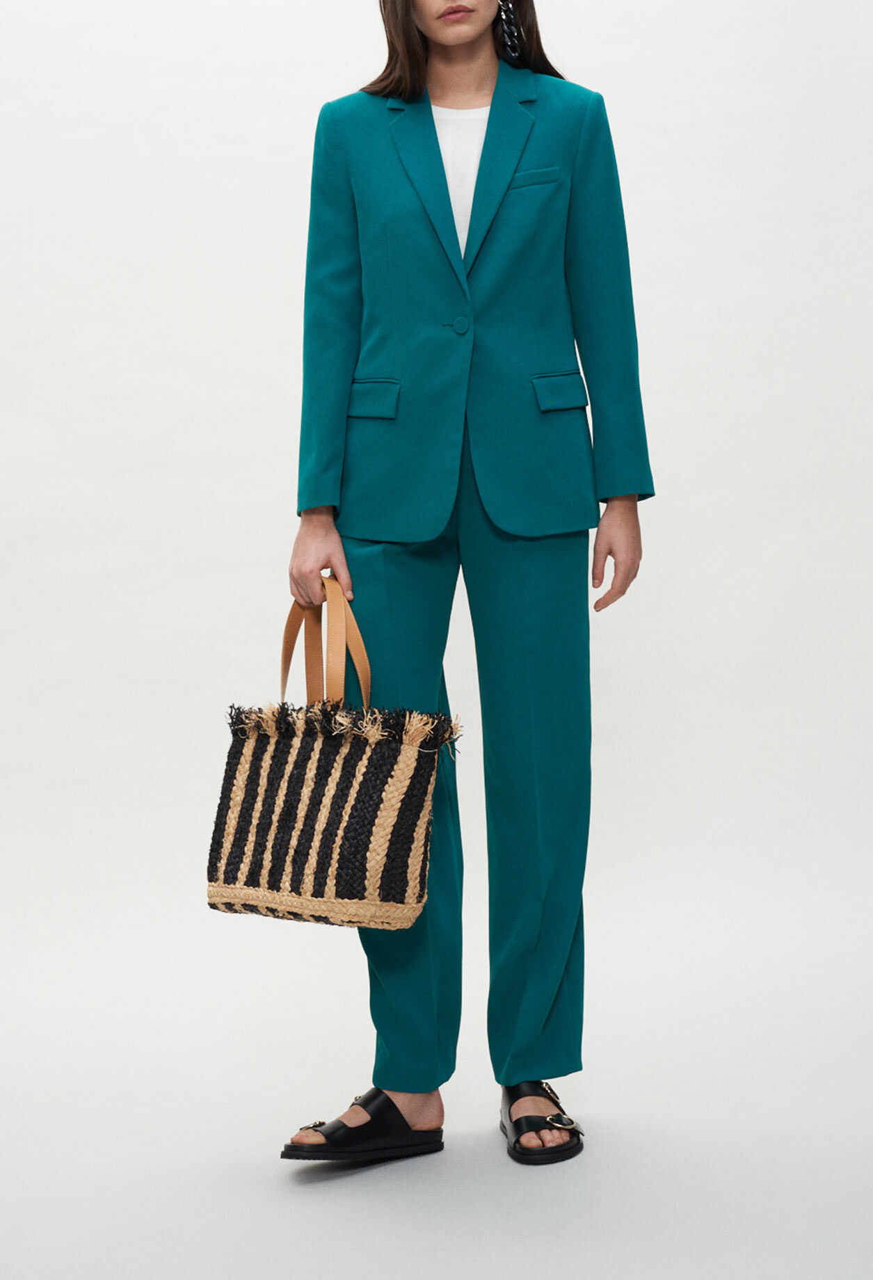 Veste tailleur à poches