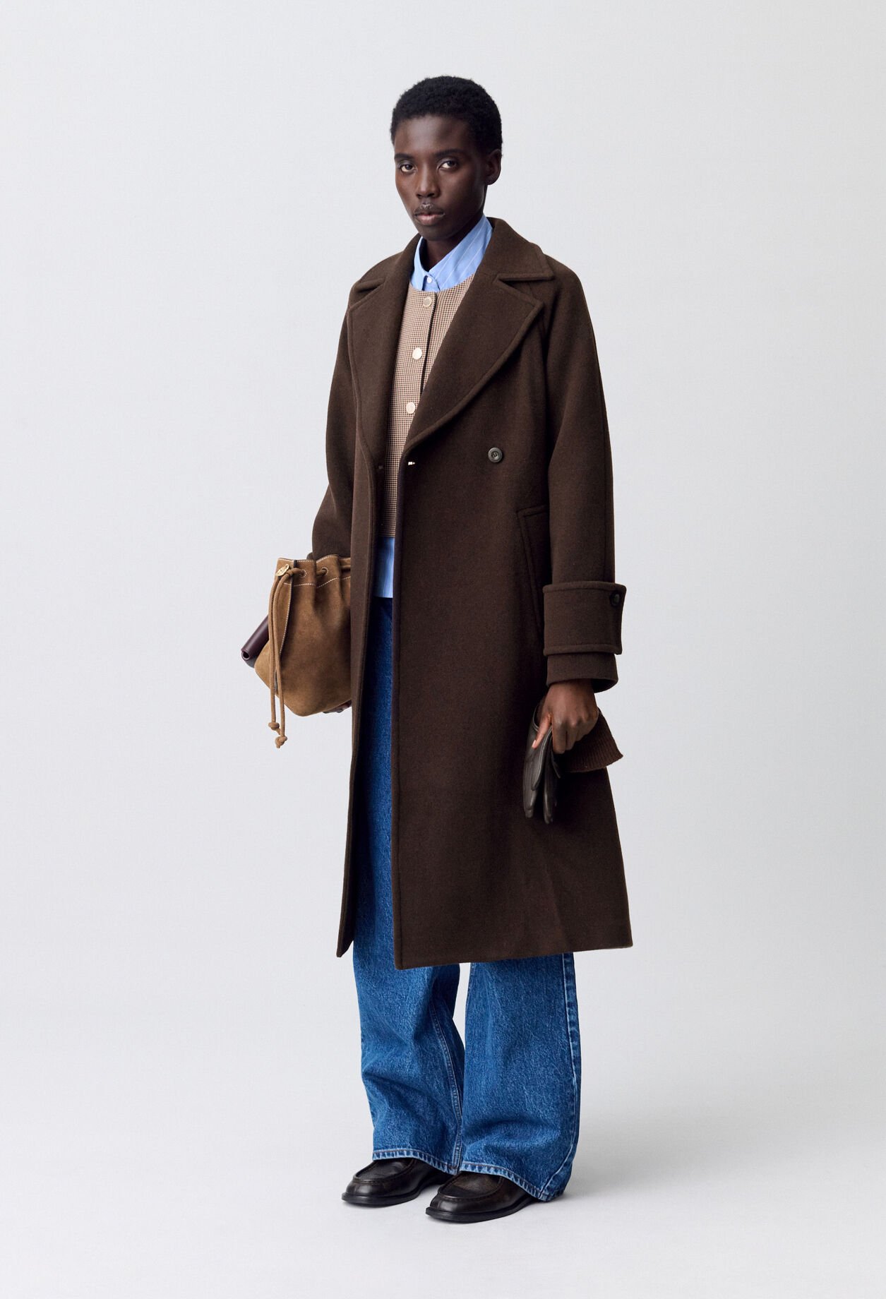 Belted Long Coat
