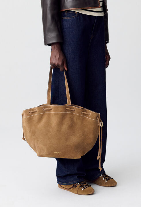 Sac Alban cuir suède