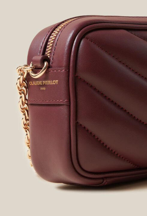 Sac Alba cuir matelassé chaîne