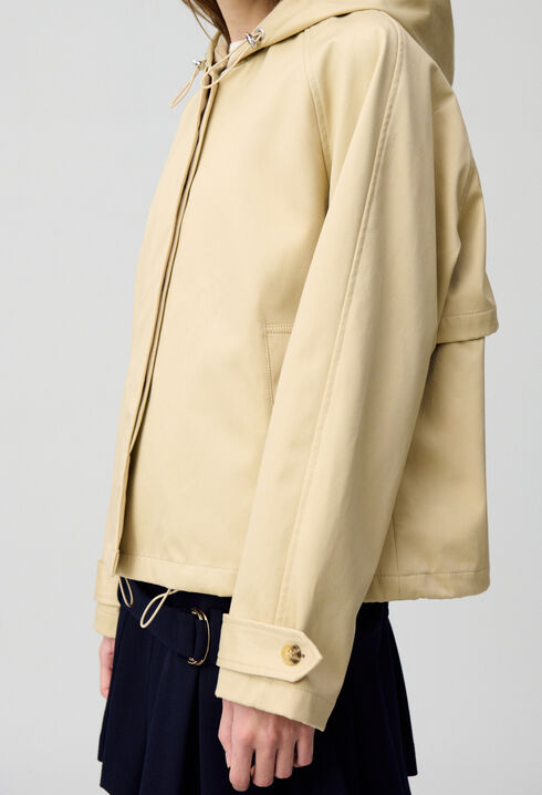 Parka légère à capuche