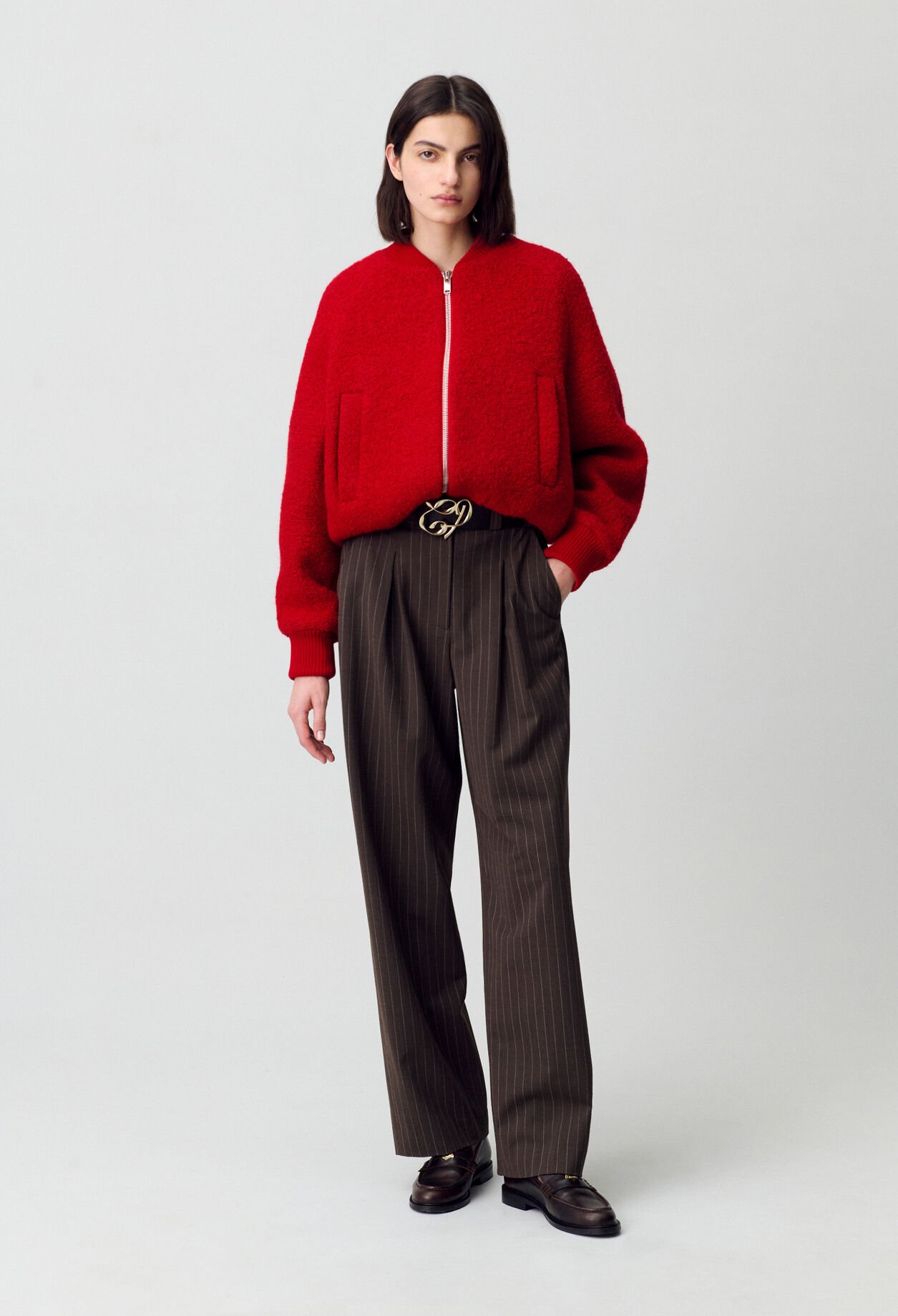 Short Bomber Jacket