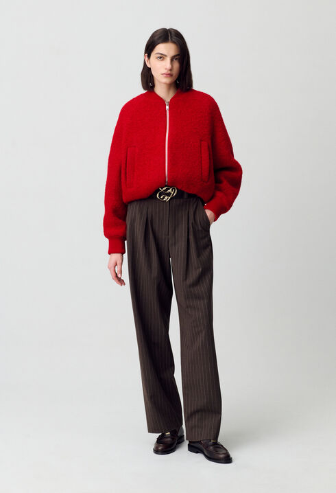 Short Bomber Jacket