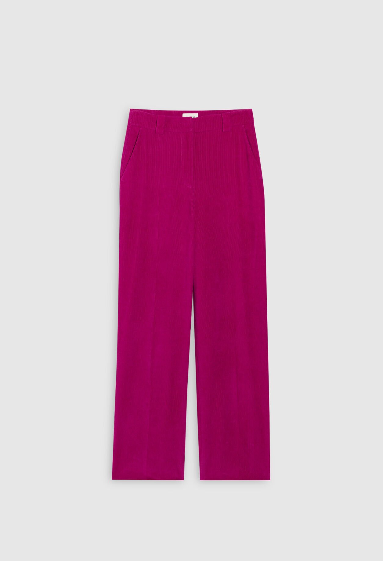 Pantalon large velours