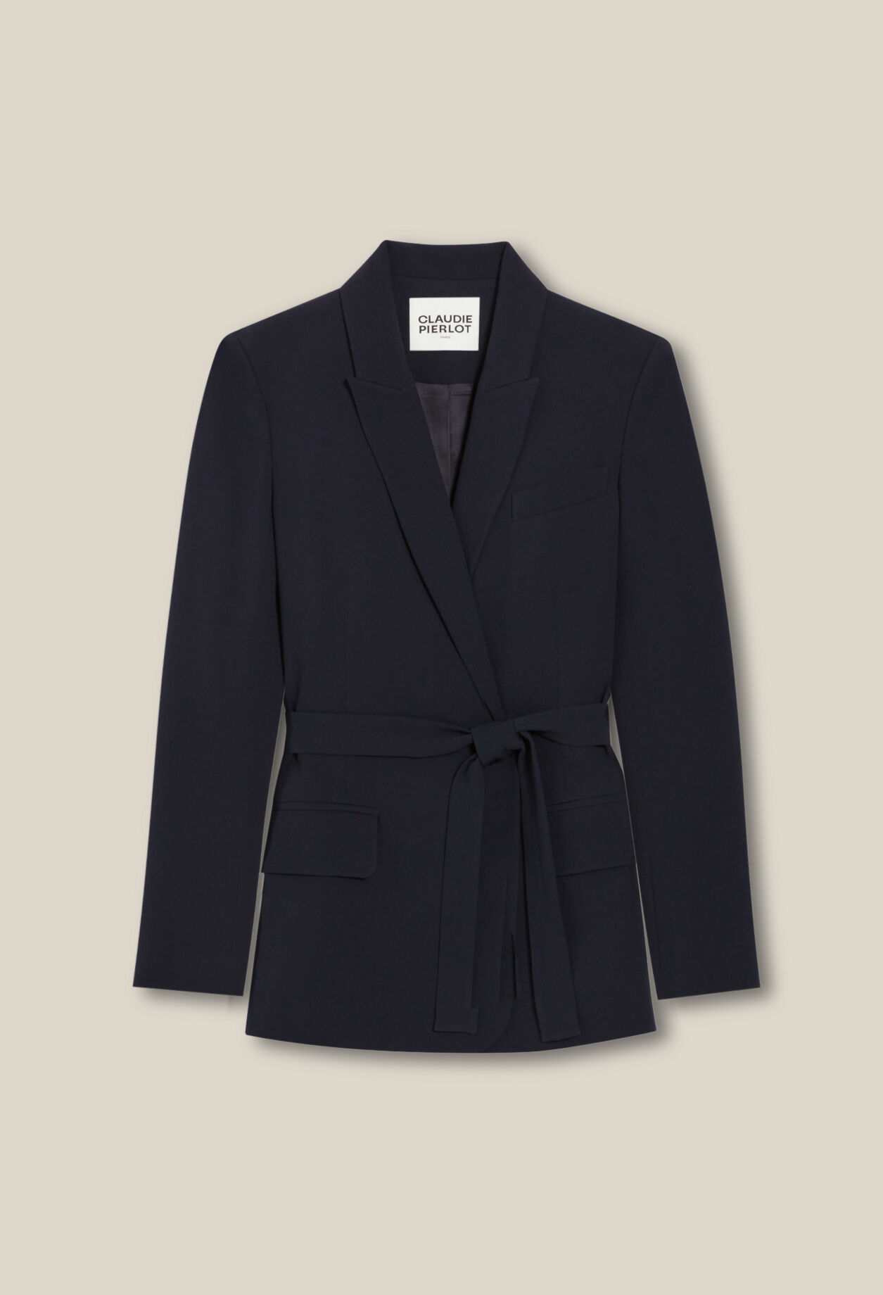 Navy blue suit jacket 