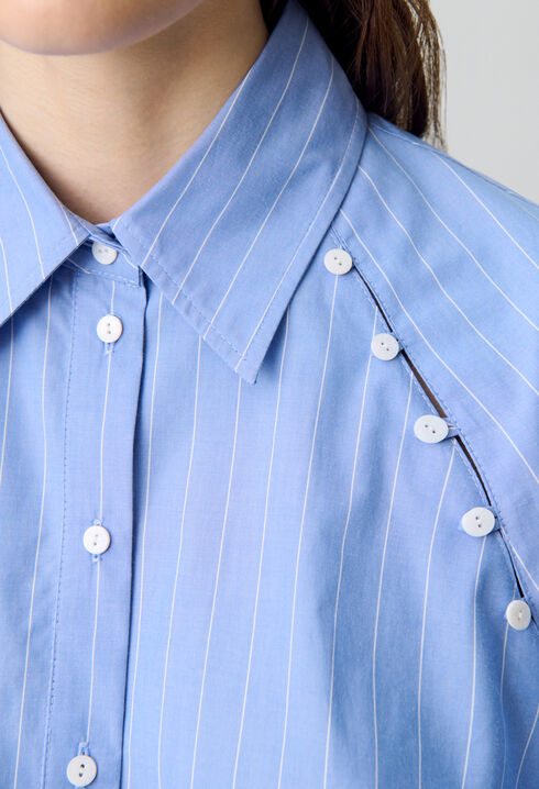 Cotton poplin shirt