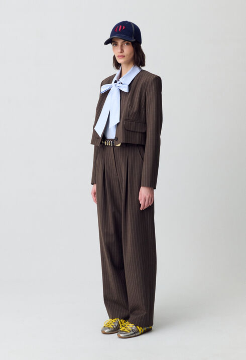 Cropped Boxy Jacket