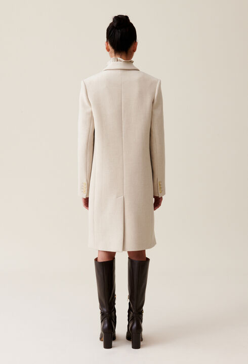 Classic Straight Mid-Length Coat