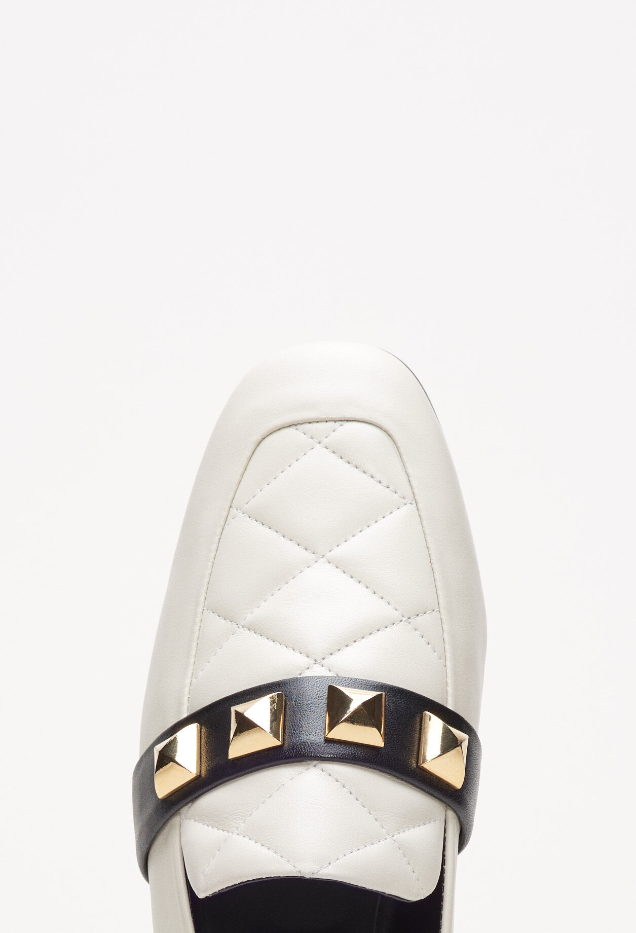 Studded moccasins
