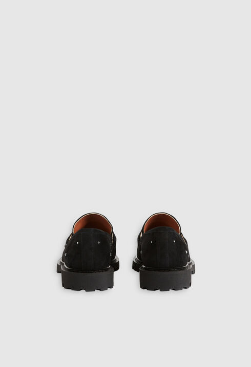 Mocassins cuir suède