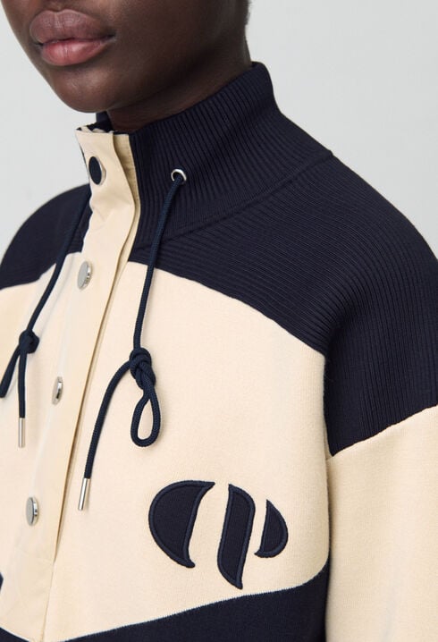 Sweatshirt Minimum col camionneur