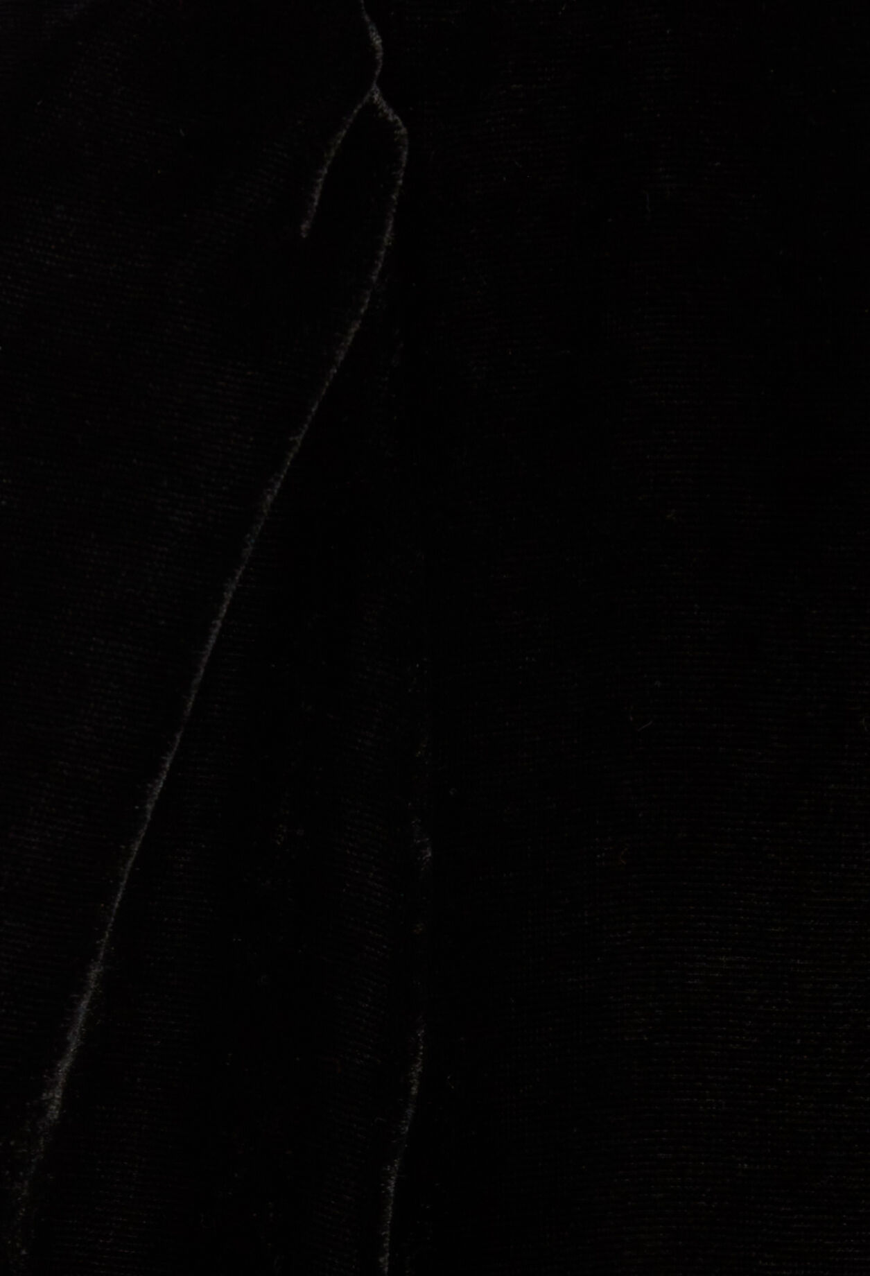Robe courte Rififi velours noir