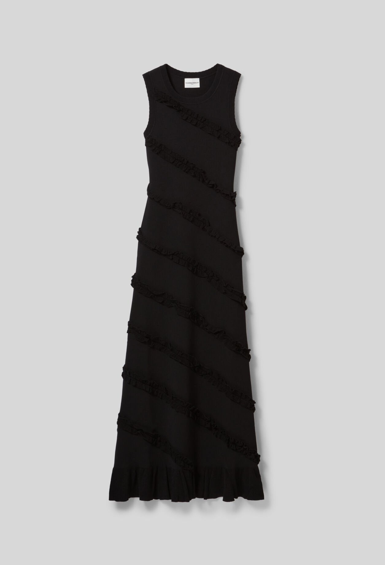 Robe longue fine maille