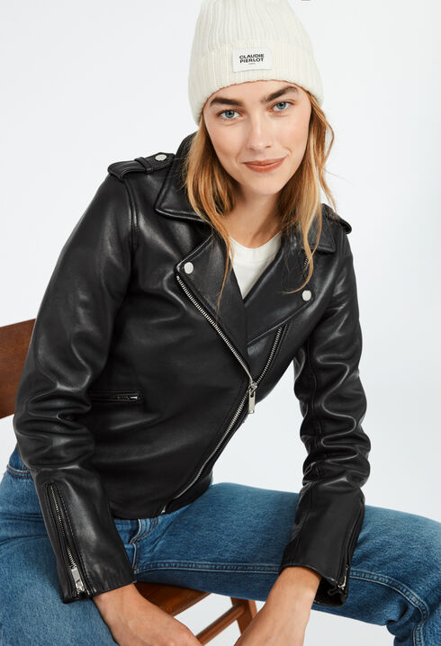 Leather jacket