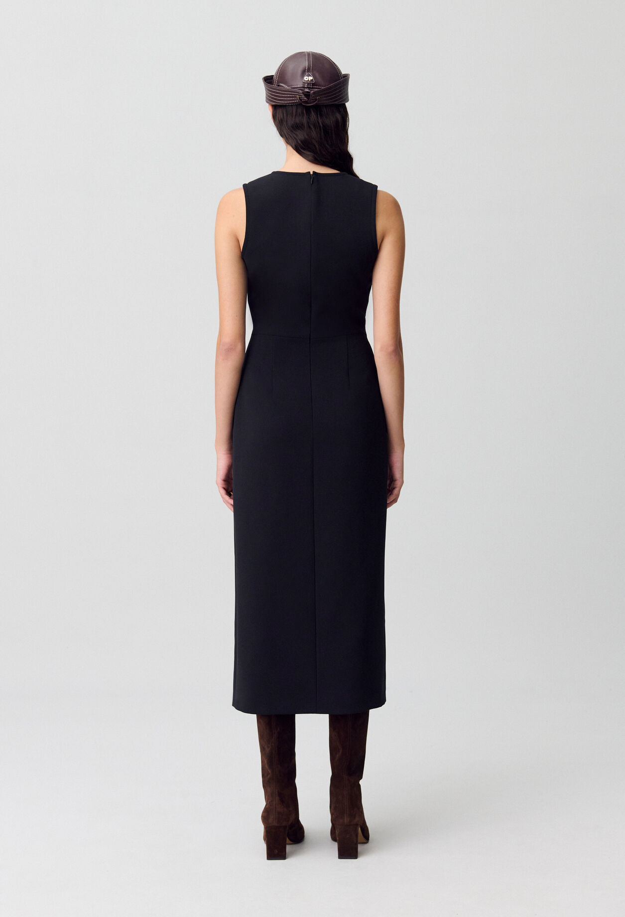 Robe longue noire