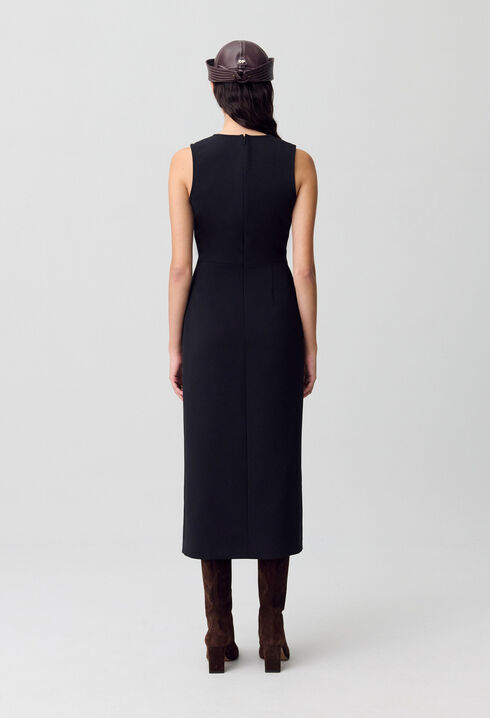 Robe longue noire