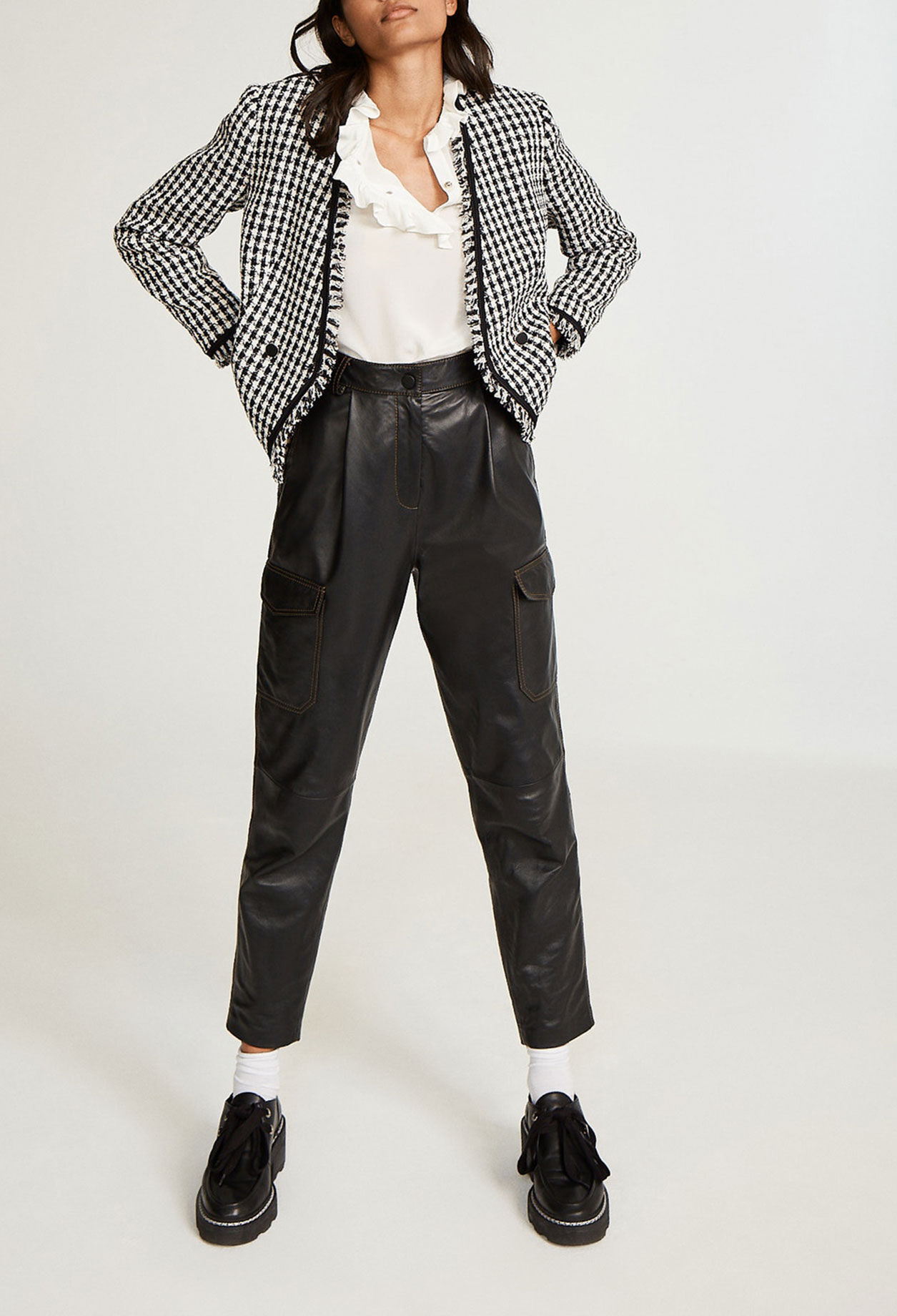 Leather trousers