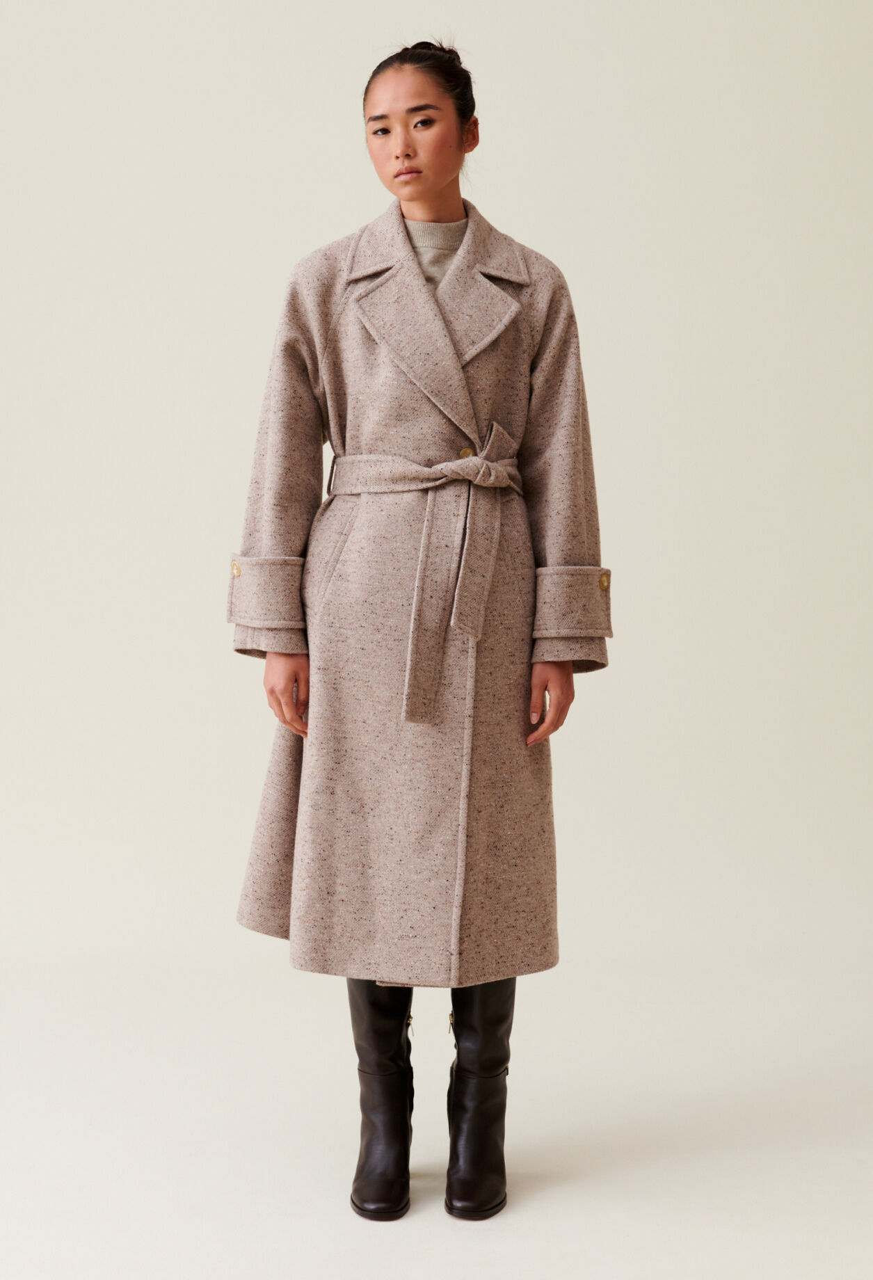 Claudie pierlot trench coat top