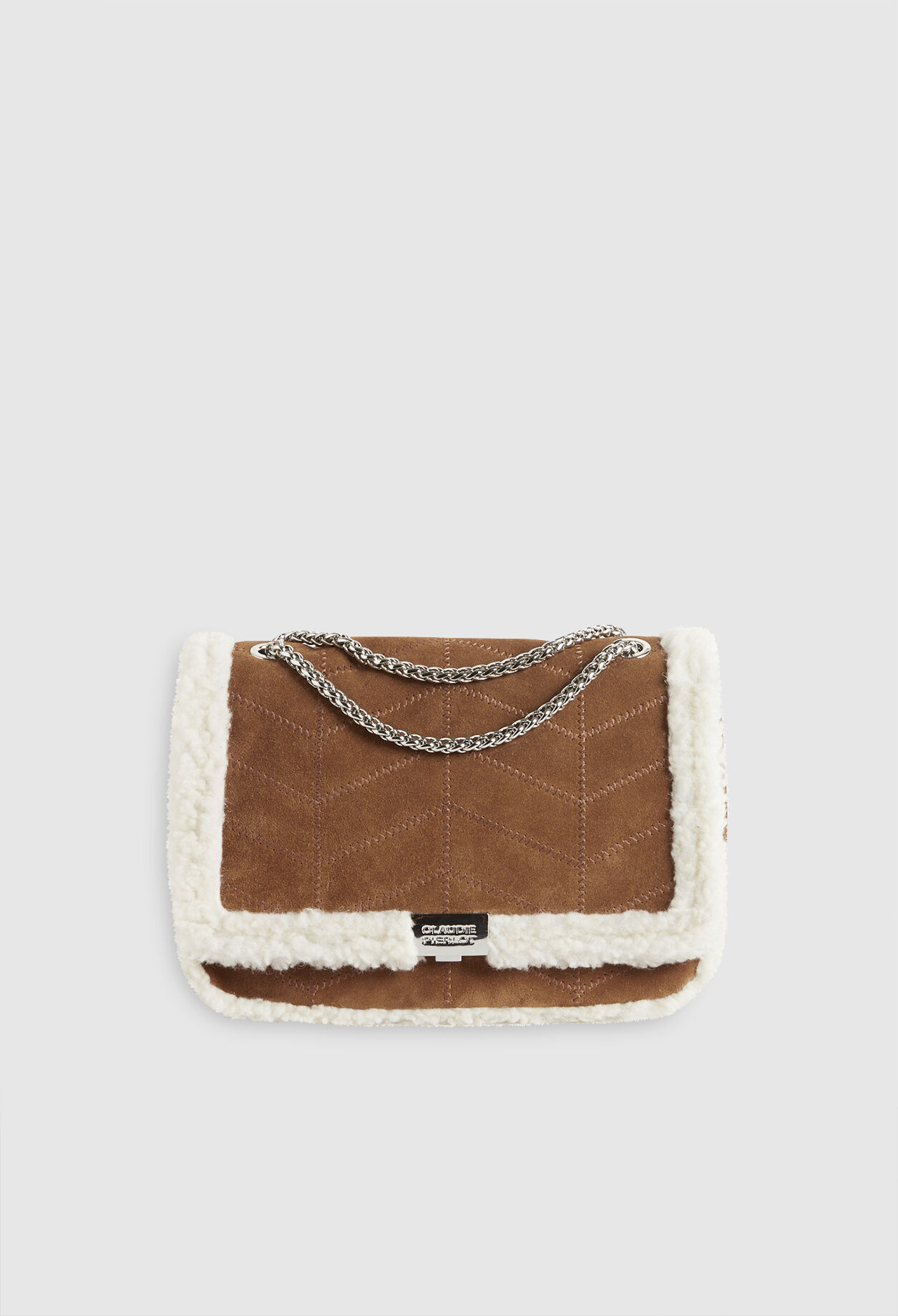 Sac Angelo caramel peau lainée