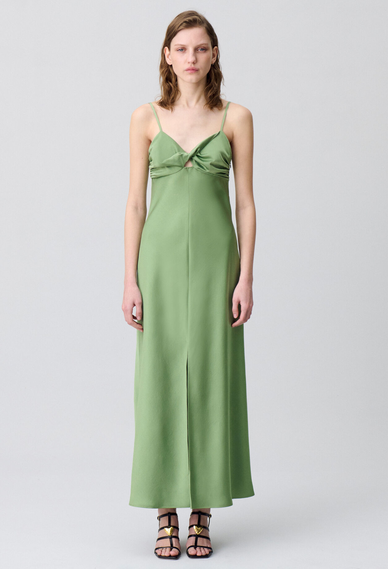 Satin Maxi Dress