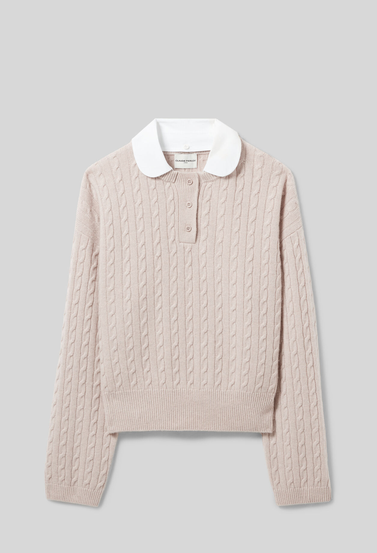 Pull col claudine
