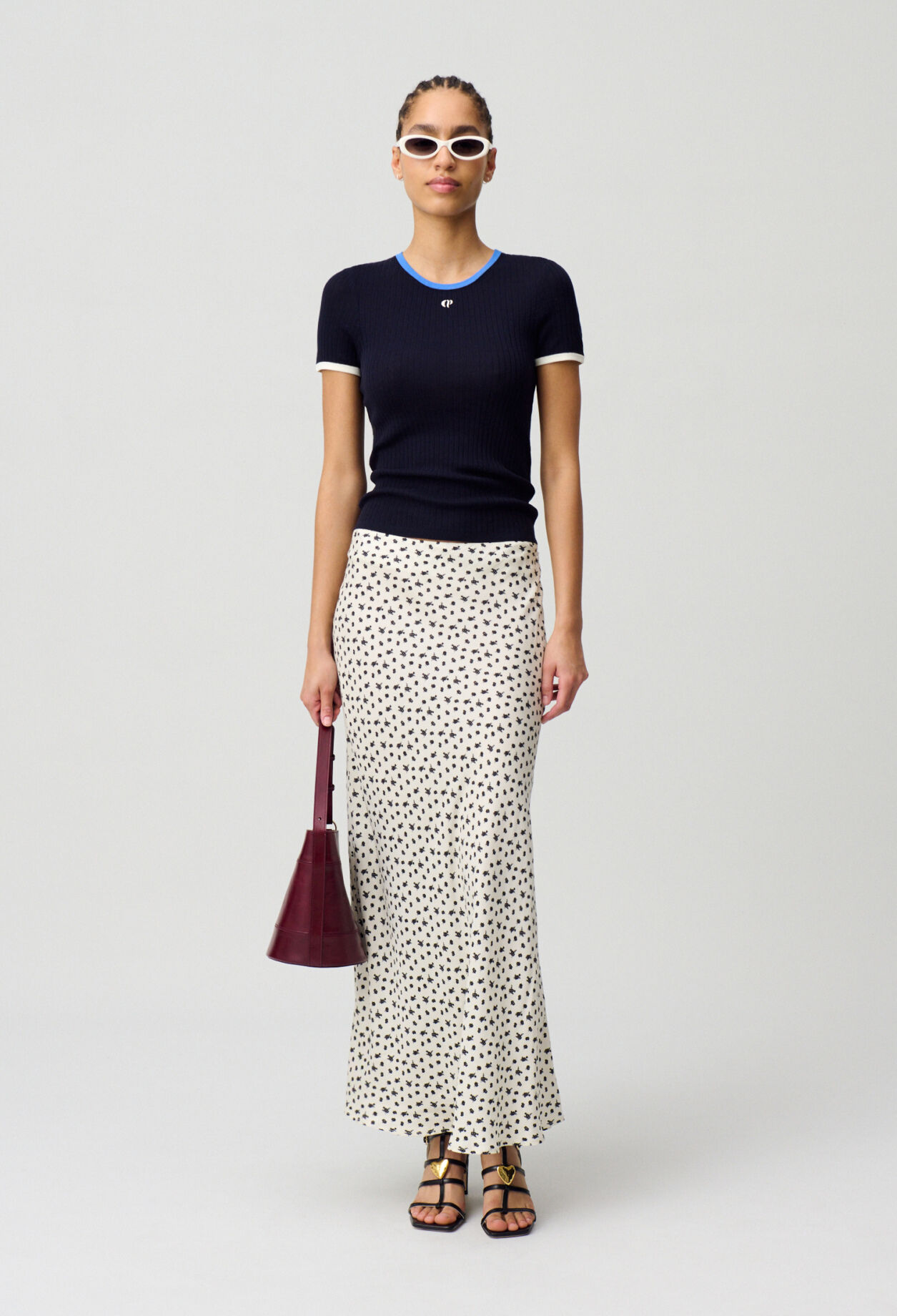 Fine knit CP top