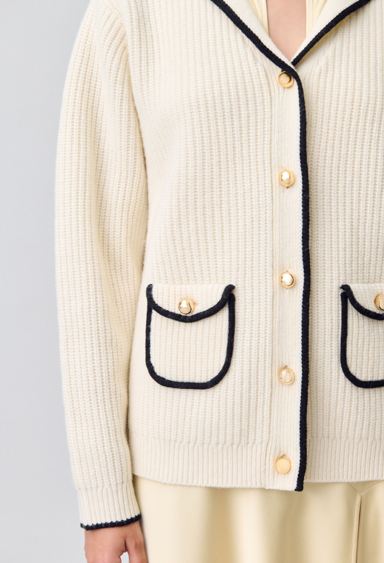 Chunky knit cardigan