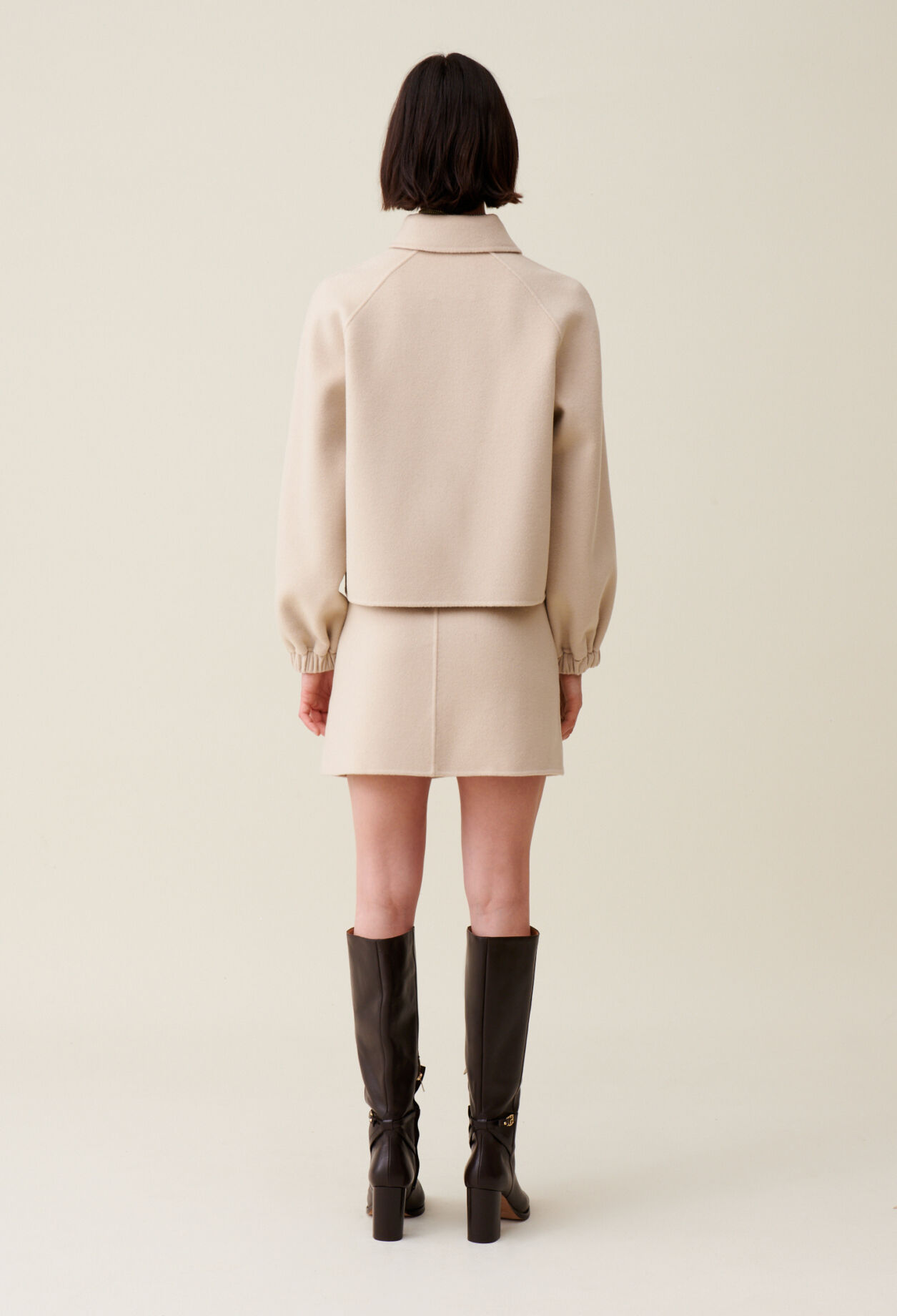 Short Shirt Collar Jacket