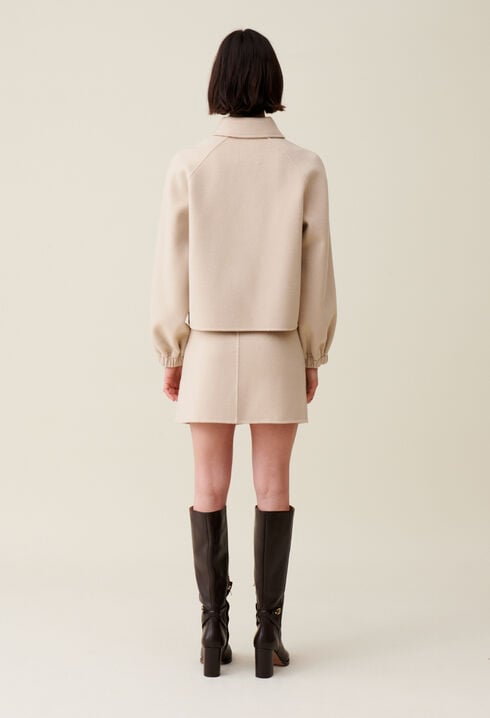 Short Shirt Collar Jacket