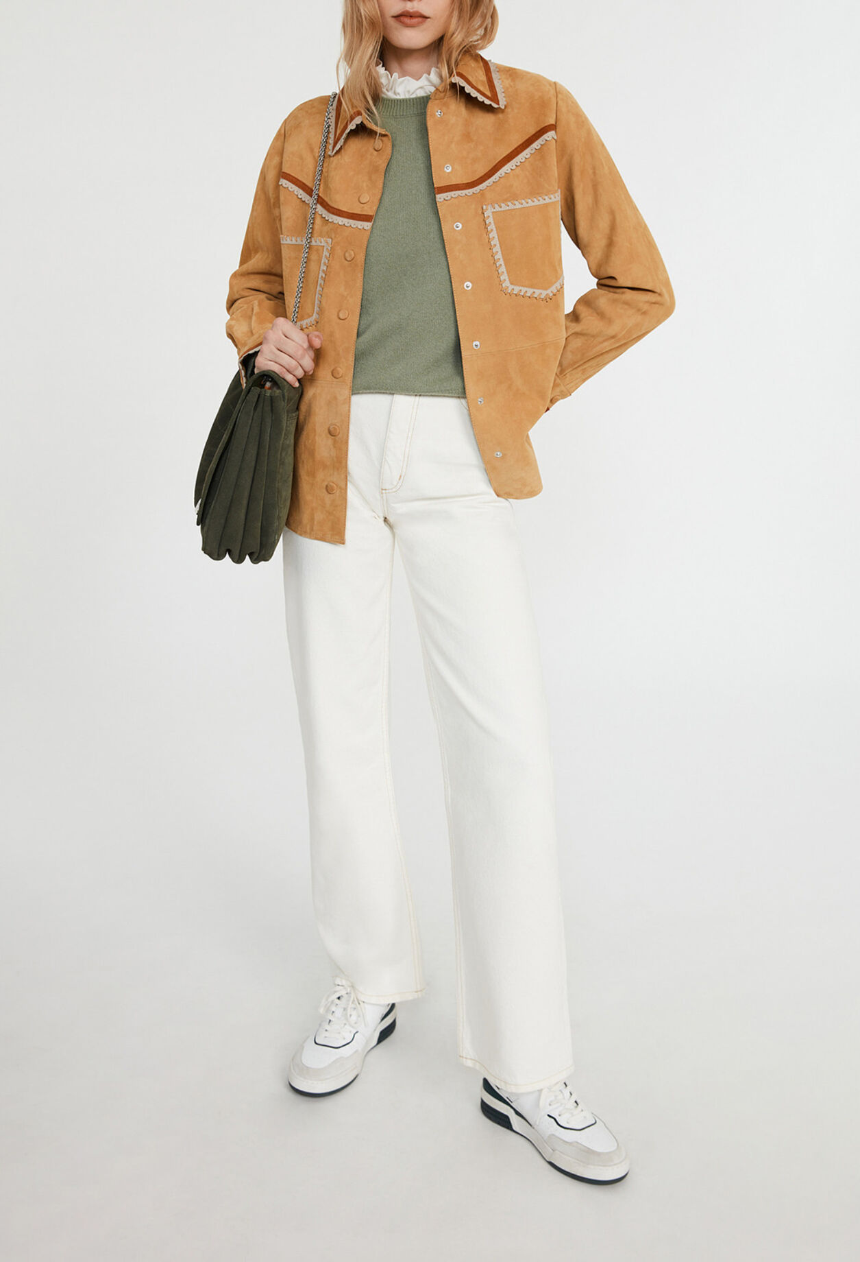 Surchemise suede