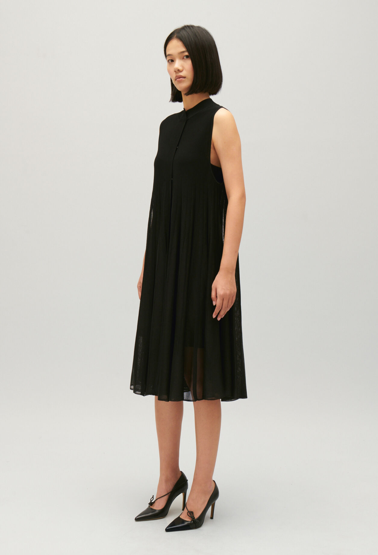 Knit maxi dress