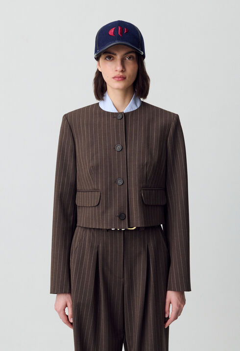 Cropped Boxy Jacket