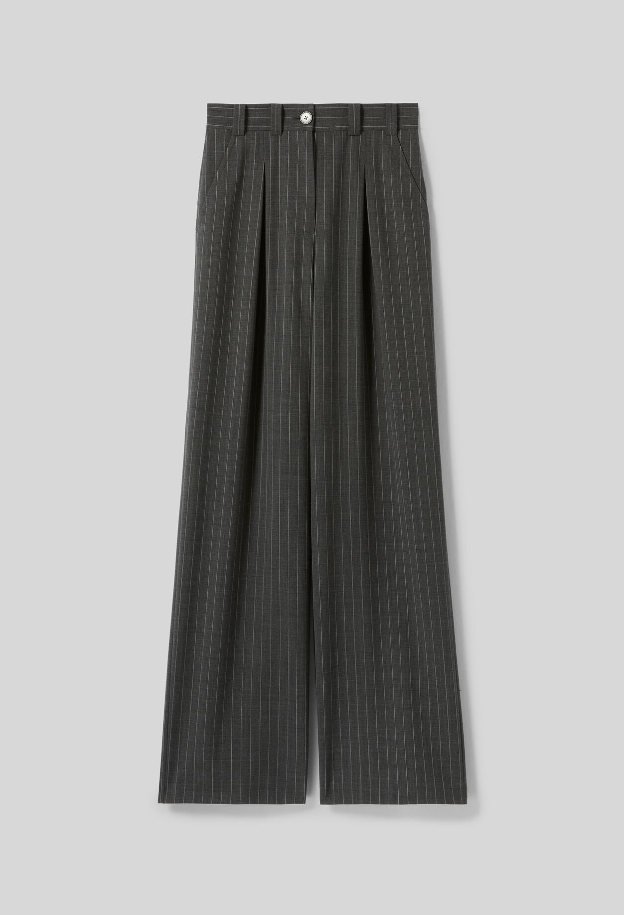 Pantalon droit taille haute