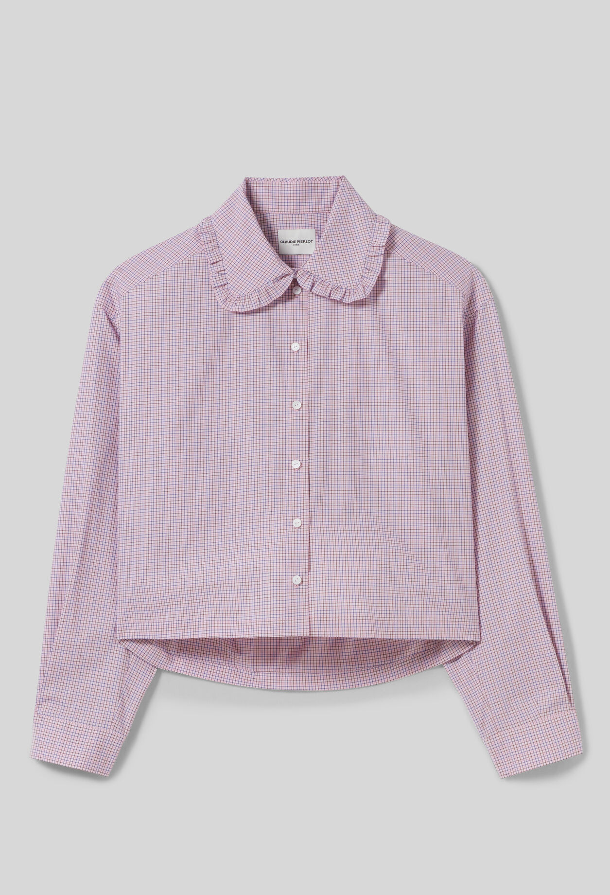 Chemise popeline à carreaux
