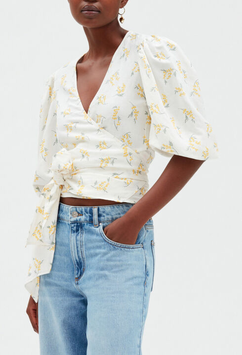Short mimosa blouse