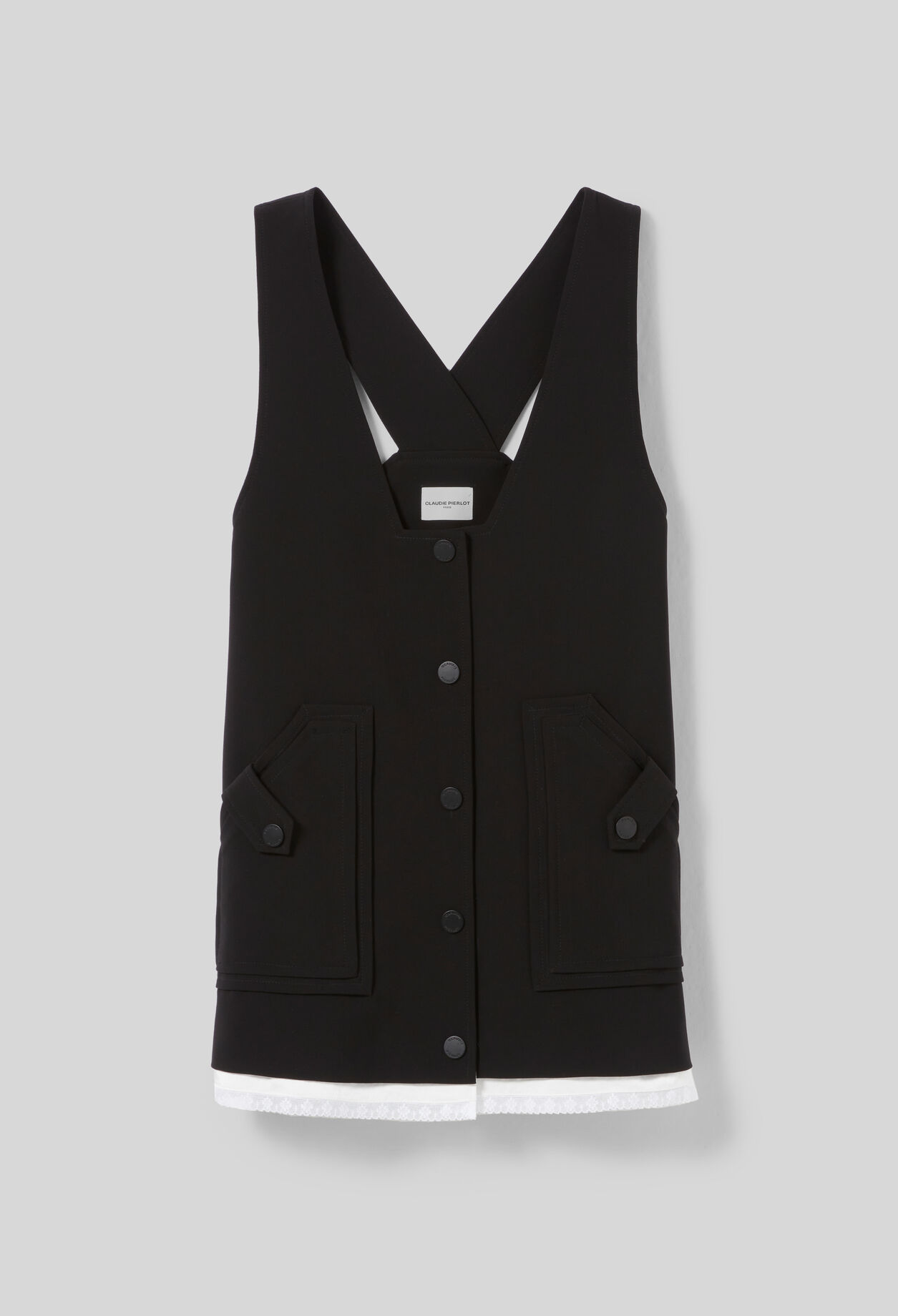 Robe courte chasuble