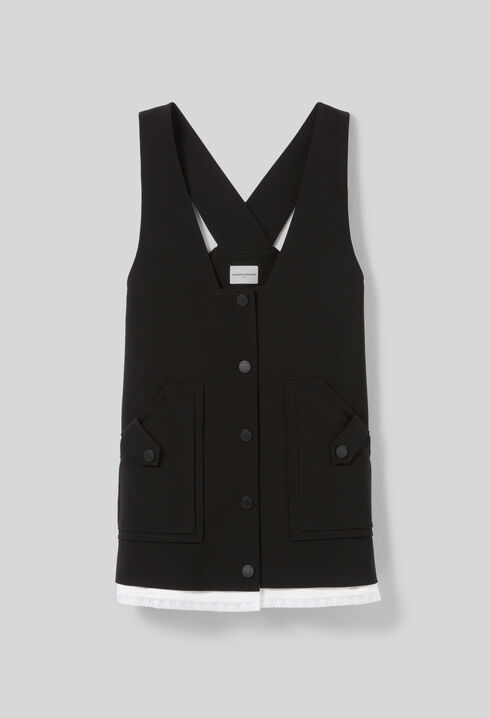 Robe courte chasuble