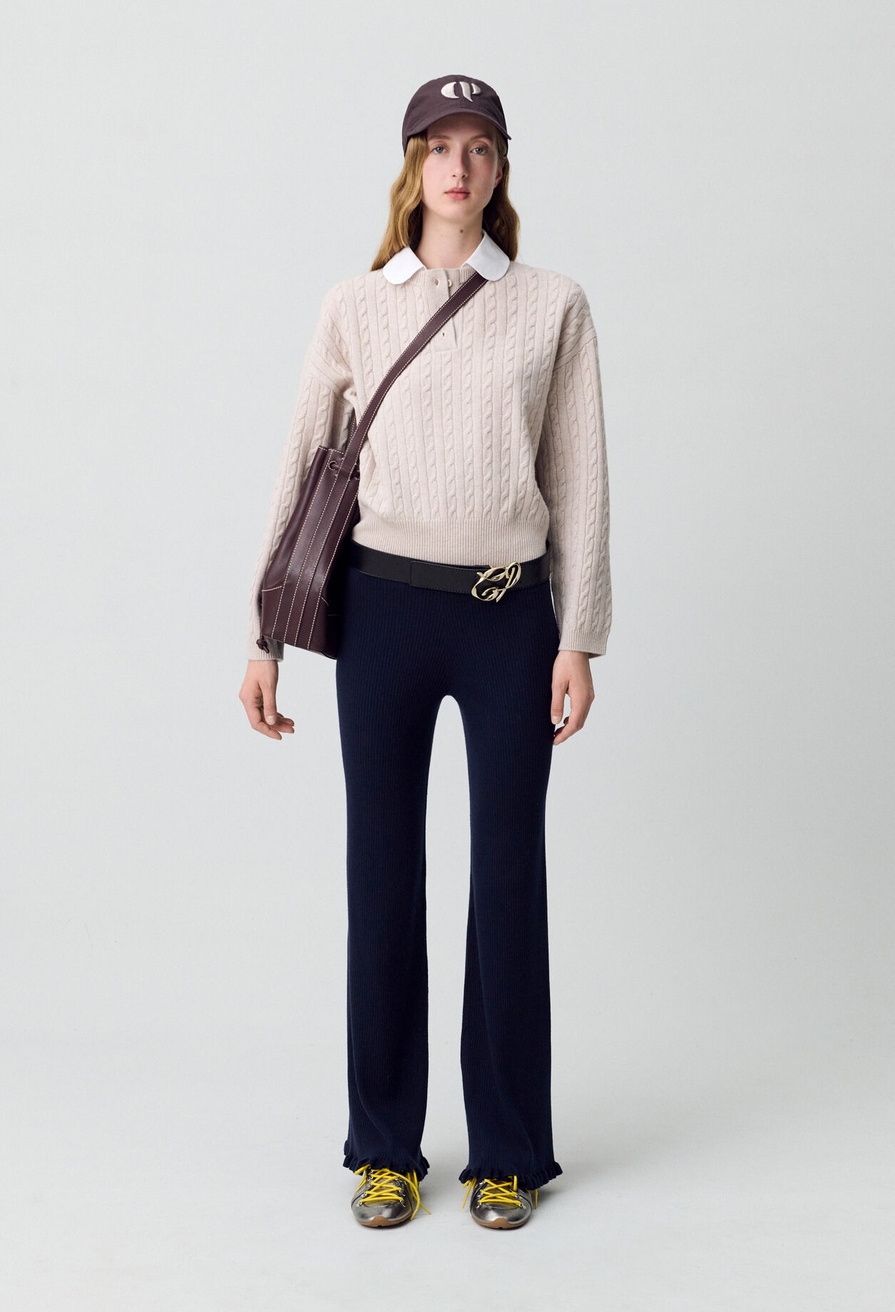 Pull col claudine
