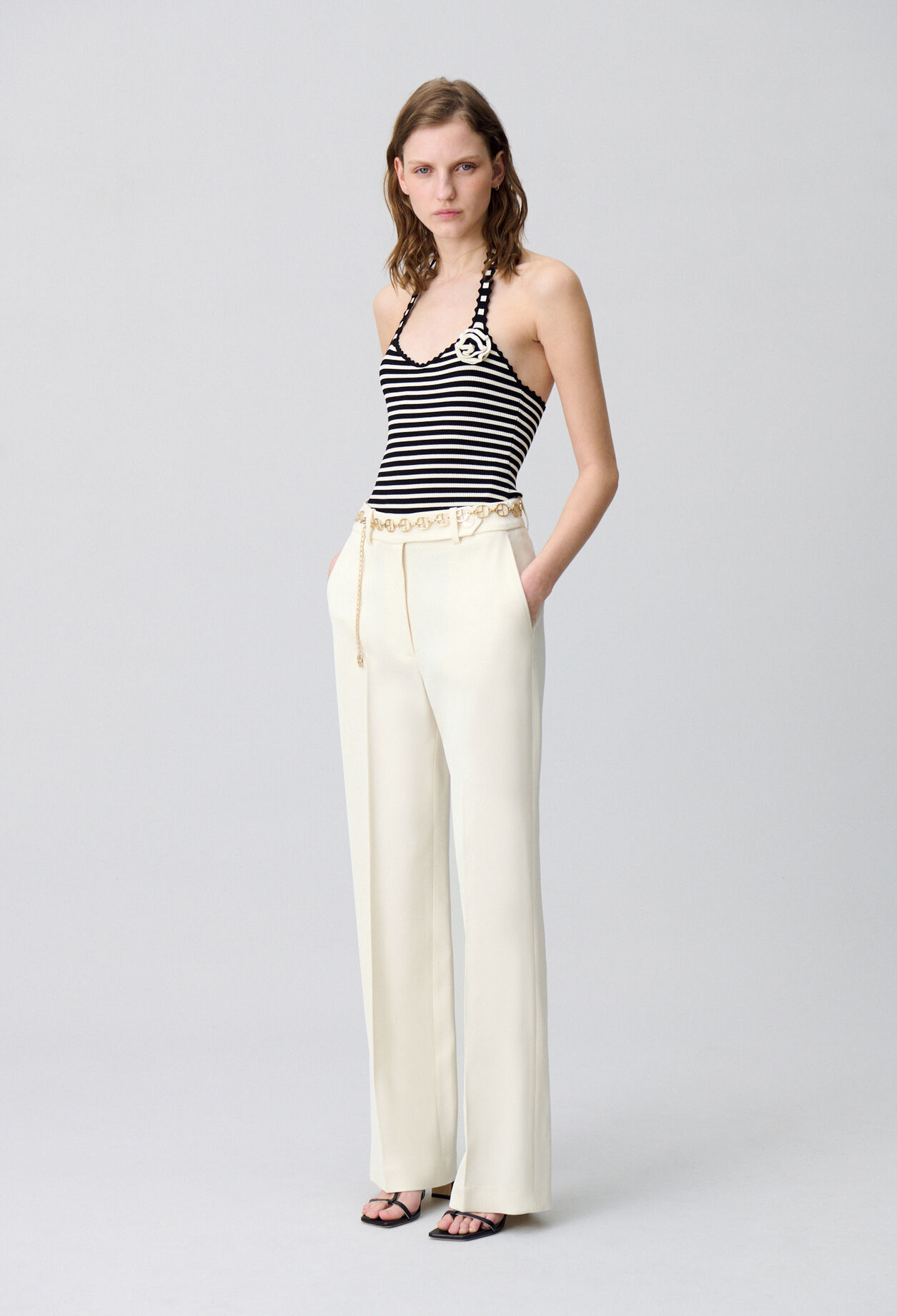 Pantalon droit de tailleur