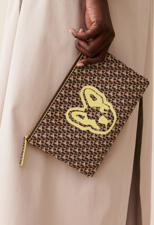 Pochette Jean Toto monogramme CP