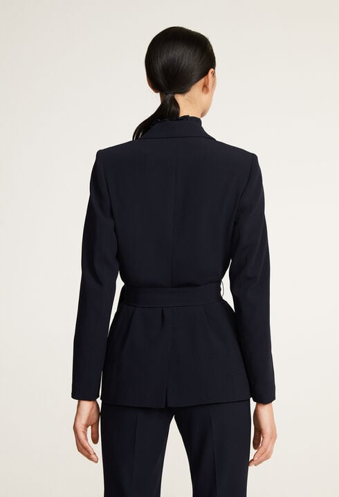 Belted Suit Jacket