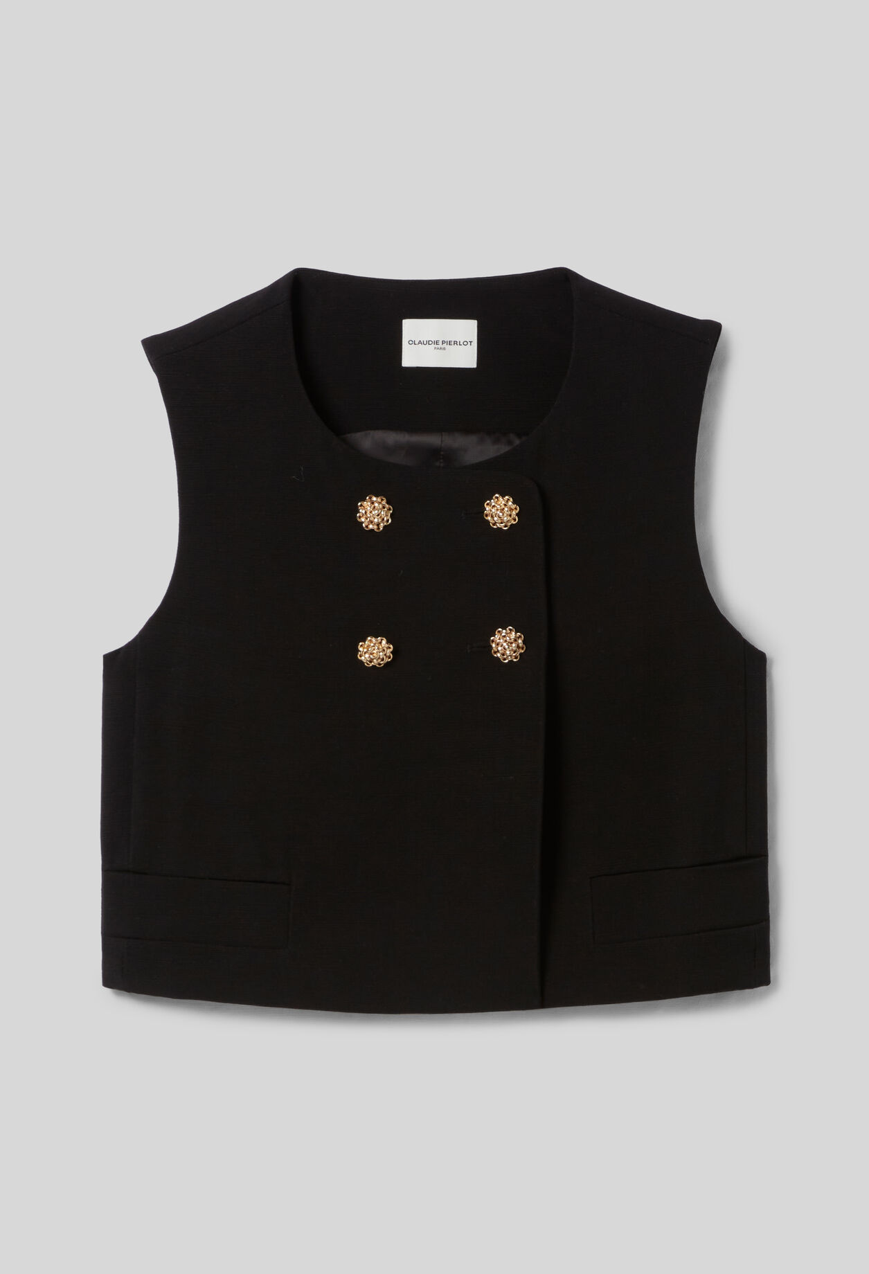 Top veston sans manches