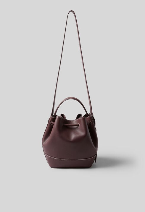 Sac seau cuir
