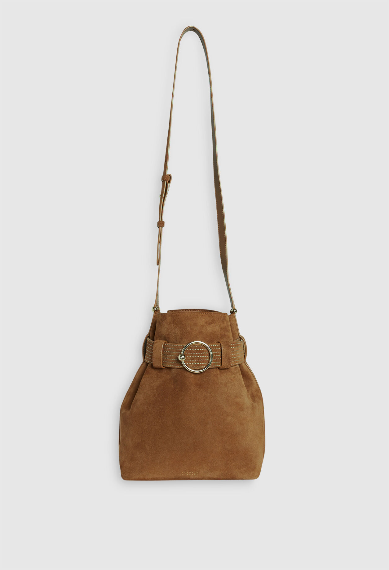 Sac seau en cuir