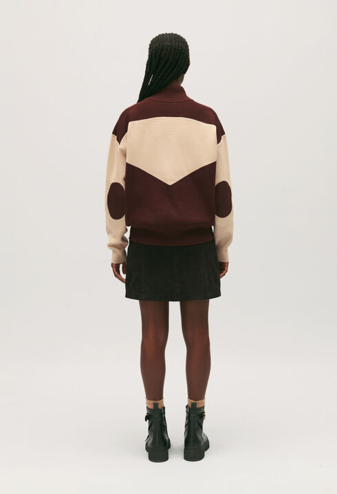 Sweatshirt Minimum col camionneur