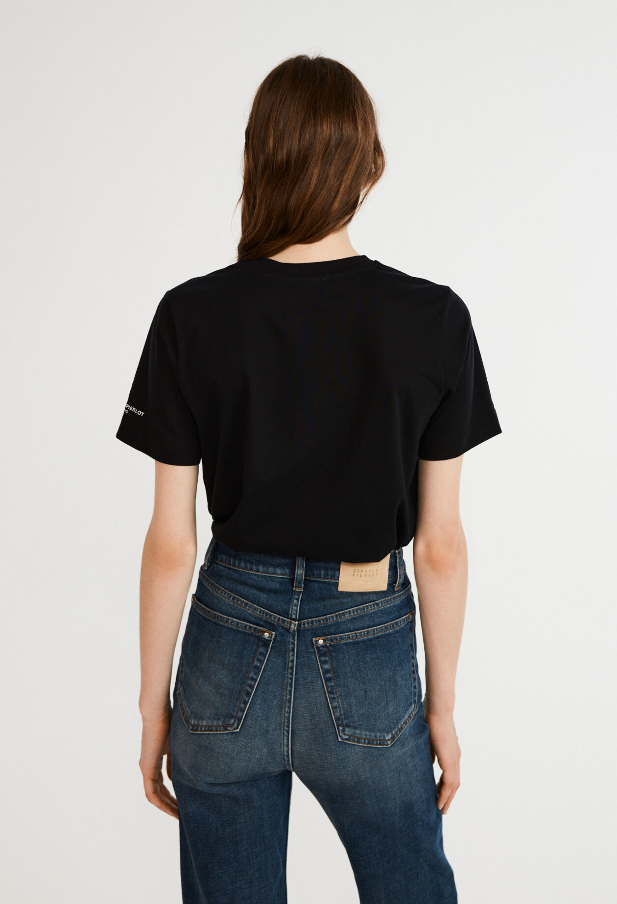 Embroidered short sleeves t-shirt